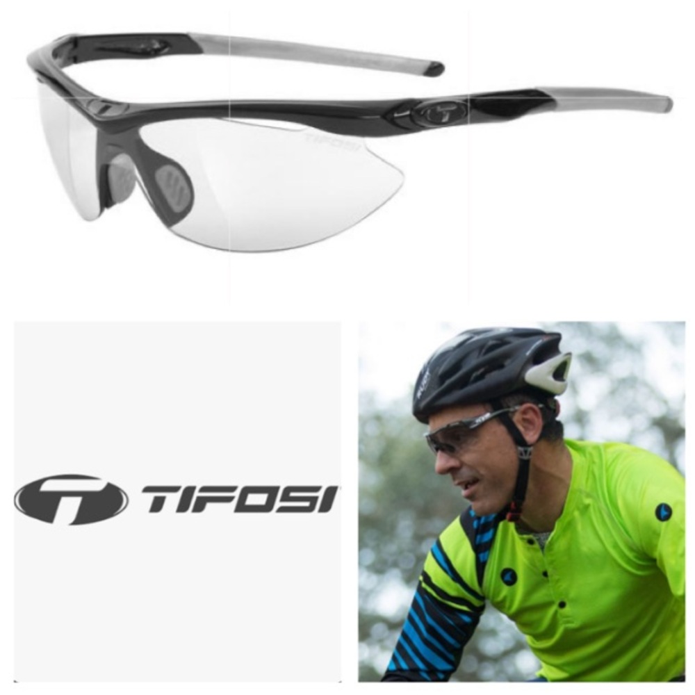 Tifosi Optics Slip Race Silver / Light Night Fototec cycling glasses